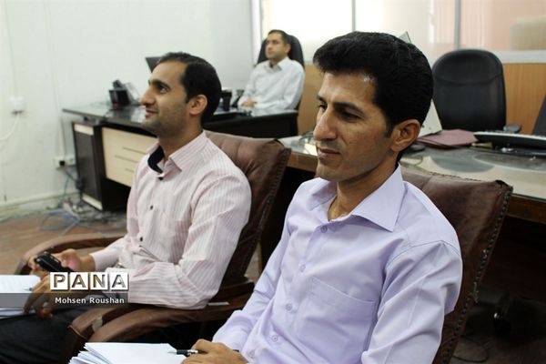 ویدئو  کنفرانس جلسه ساماندهی نیروی انسانی اداره کل آموزش و پرورش استان بوشهر