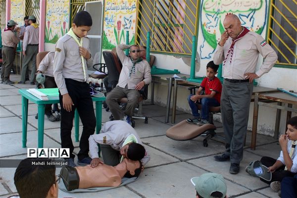 پیش اردو مربیان و دانش آموزان پیشتاز البرز