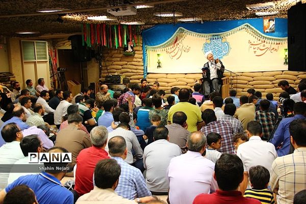 شب ولادت غریب الغربا ، علی بن موسی الرضا (ع) در هیئت انصار الامام رزمندگان کرج