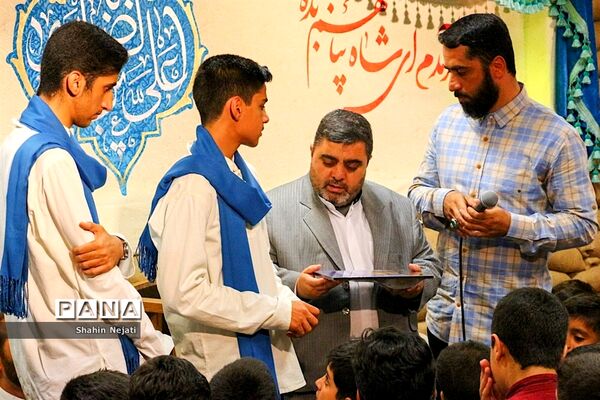 شب ولادت غریب الغربا ، علی بن موسی الرضا (ع) در هیئت انصار الامام رزمندگان کرج