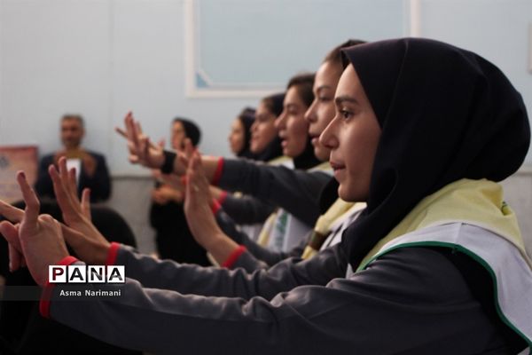 اردوی آموزشی توجیهی تیم‌های منتخب پیشتازان دختر آذربایجان شرقی