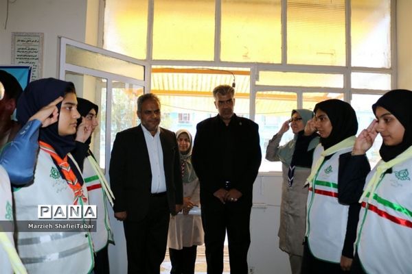 بازدید معاون پرورشی اداره کل آموزش و پرورش خراسان جنوبی و رئیس سازمان دانش آموزی خراسان جنوبی از پیش اردوی انتخابی پیشتازان دختر