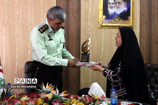 دیدار صمیمی خبرگزاری پانا با رئیس پلیس فرودگاه های تبریز