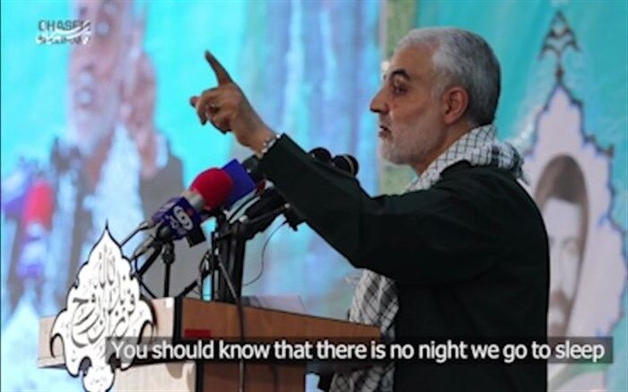 سردار سلیمانی: آقای ترامپ قمارباز! از آنچه فکر می‌کنید به شما نزدیکتریم