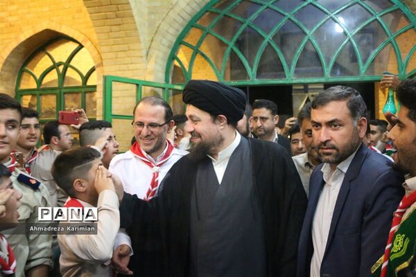 حضور حجت الاسلام والمسلمین حسن خمینی در هشتمین اردوی ملی پیشتازان و مربیان