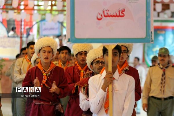 آیین افتتاحیه هشتمین دوره اردوی ملی در اردوگاه شهید باهنر تهران