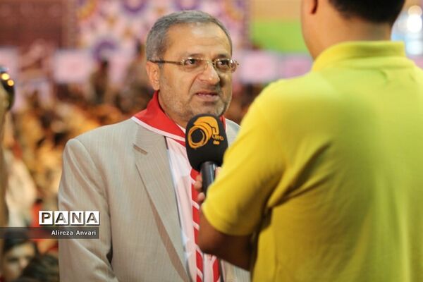 آیین افتتاحیه هشتمین دوره اردوی ملی در اردوگاه شهید باهنر تهران