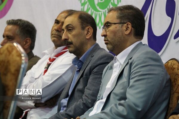 آیین افتتاحیه هشتمین دوره اردوی ملی در اردوگاه شهید باهنر تهران