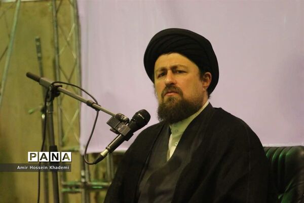 حضور سید حسن خمینی در هشتمین اردوی ملی پیشتازان