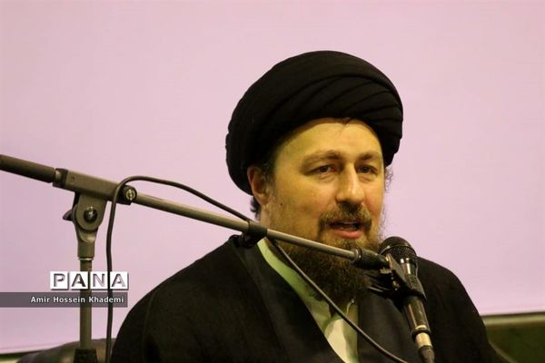 حضور سید حسن خمینی در هشتمین اردوی ملی پیشتازان