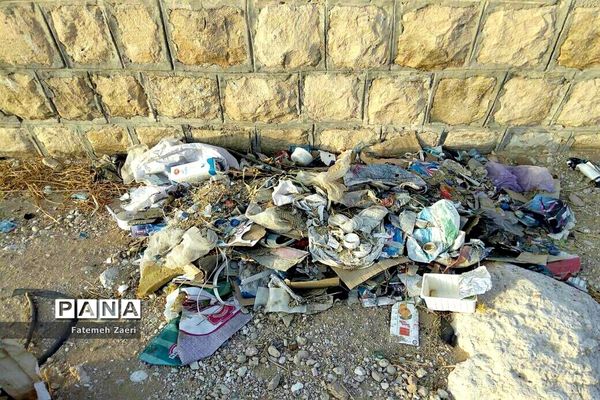 اوضاع نابسامان جمع آوری زباله در لامِرد فارس