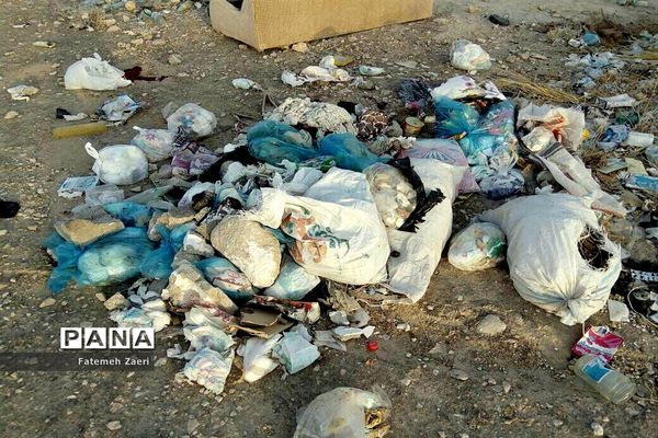 اوضاع نابسامان جمع آوری زباله در لامِرد فارس