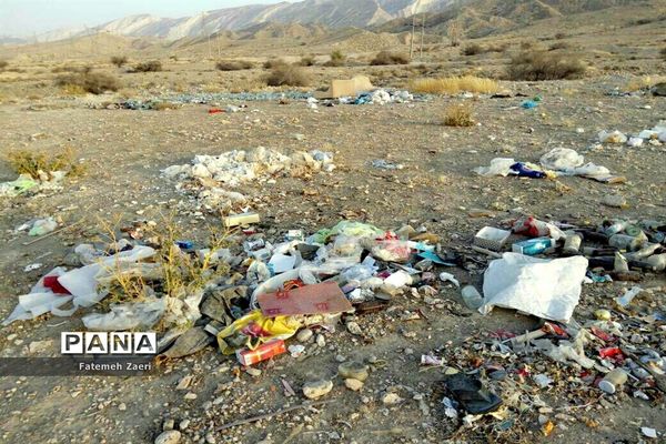اوضاع نابسامان جمع آوری زباله در لامِرد فارس