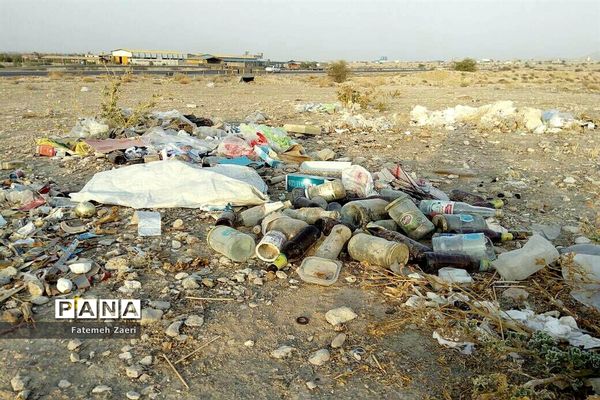 اوضاع نابسامان جمع آوری زباله در لامِرد فارس