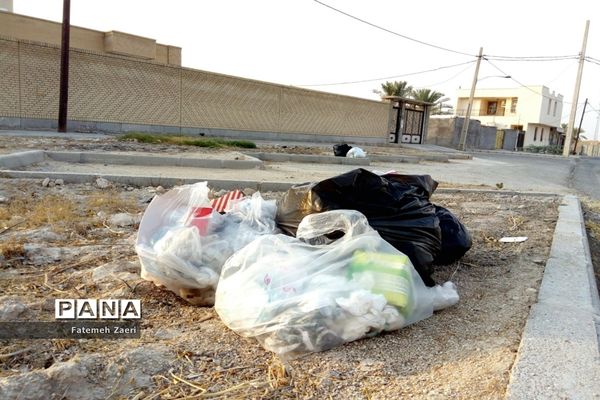 اوضاع نابسامان جمع آوری زباله در لامِرد فارس