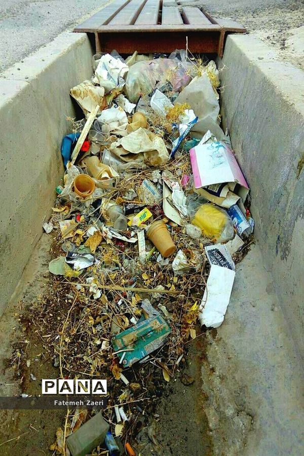 اوضاع نابسامان جمع آوری زباله در لامِرد فارس