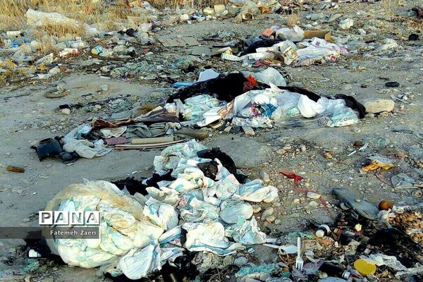 اوضاع نابسامان جمع آوری زباله در لامِرد فارس