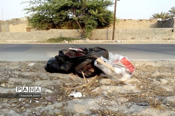 اوضاع نابسامان جمع آوری زباله در لامِرد فارس