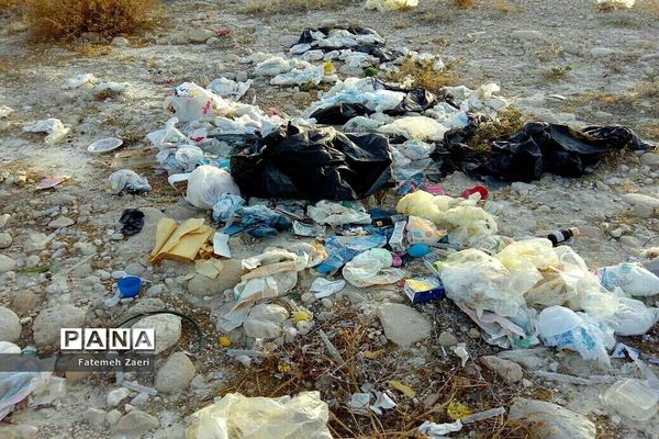 اوضاع نابسامان جمع آوری زباله در لامِرد فارس