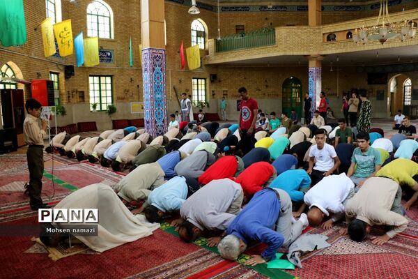 نخستین روز اردوی ملی  پیشتازان  و مربیان