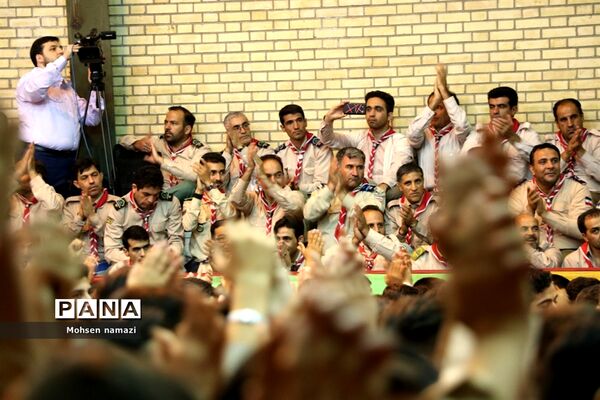 افتتاحیه اردوی دانش‌آموزی پسران