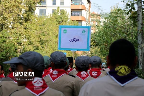 افتتاحیه اردوی دانش‌آموزی پسران