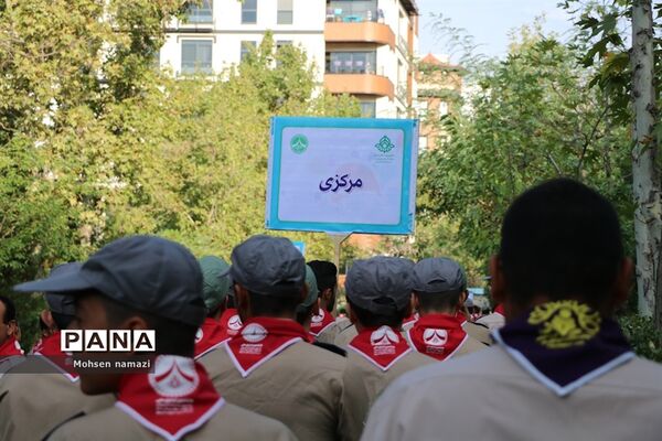 افتتاحیه اردوی دانش‌آموزی پسران