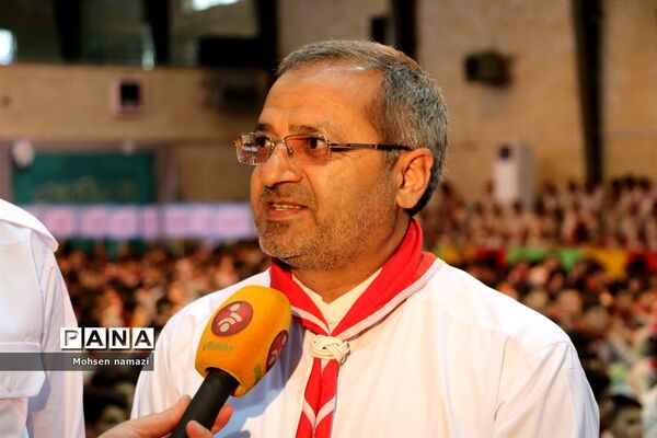 افتتاحیه اردوی دانش‌آموزی پسران