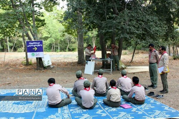 اجرای اولین برنامه های هشتمین اردوملی پیشتازان پسر