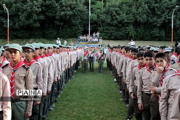 دومین روز از هشتمین اردوی ملی پیشتازان، اعضا و مربیان