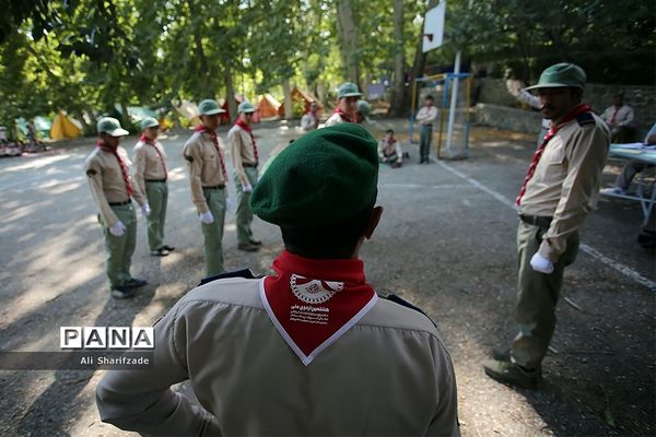 مهارت‌های تشکیلاتی دانش آموزان پیشتاز در هشتمین اردوی ملی