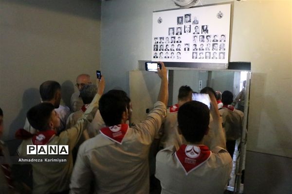 بازدید پیشتازان از باغ موزه قصر