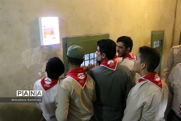 بازدید پیشتازان از باغ موزه قصر