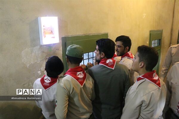 بازدید پیشتازان از باغ موزه قصر