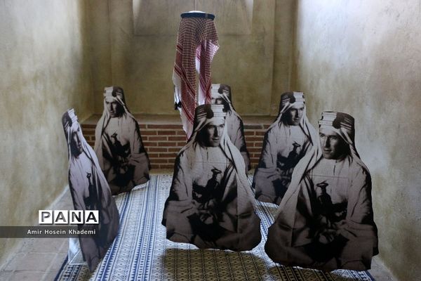 بازدید دانش آموزان پیشتاز هشتمین اردوی ملی از باغ موزه قصر