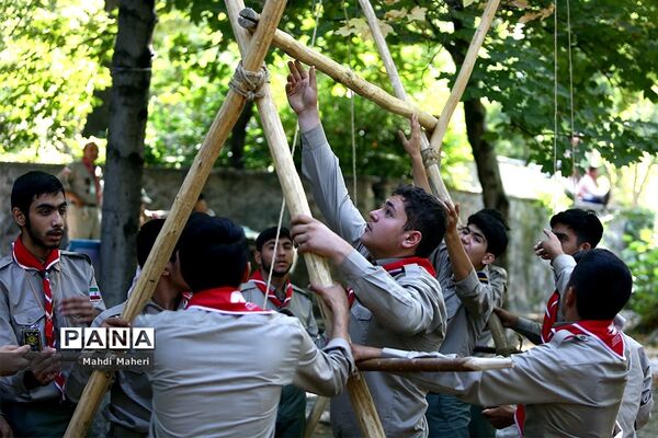 سومین روز هشتمین اردوی ملی پیشتازان، اعضا و مربیان