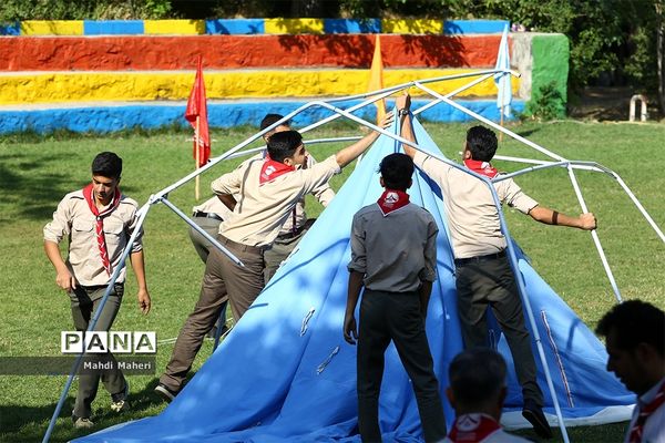 سومین روز هشتمین اردوی ملی پیشتازان، اعضا و مربیان