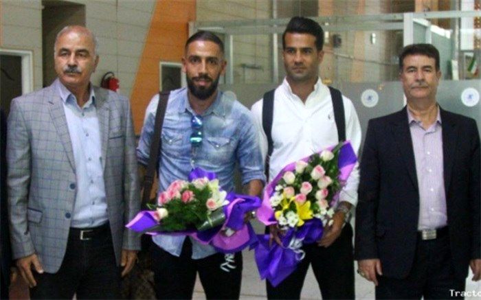 شجاعی و دژاگه وارد تبریز شدند