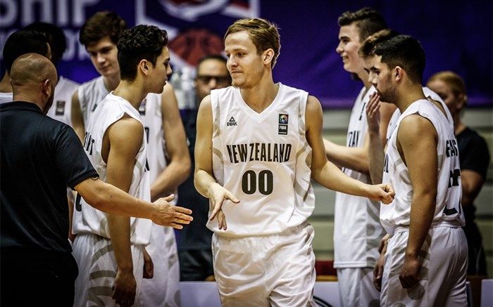 بسکتبال قهرمانی جوانان آسیا؛ نیوزیلند برد اول را بدست آورد