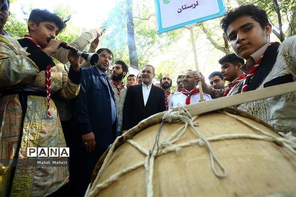حضور وزیر آموزش و پرورش در هشتمین اردوی ملی پیشتازان، اعضا و مربیان