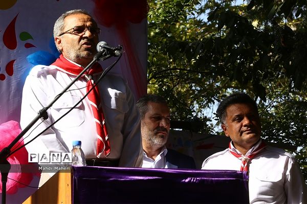 حضور وزیر آموزش و پرورش در هشتمین اردوی ملی پیشتازان، اعضا و مربیان