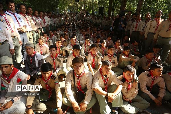 حضور وزیر آموزش و پرورش در هشتمین اردوی ملی پیشتازان، اعضا و مربیان