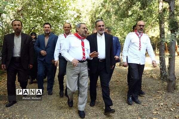 حضور وزیر آموزش و پرورش در هشتمین اردوی ملی پیشتازان، اعضا و مربیان