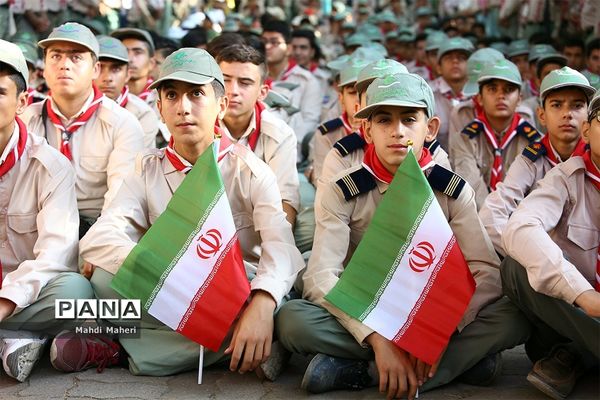 حضور وزیر آموزش و پرورش در هشتمین اردوی ملی پیشتازان، اعضا و مربیان