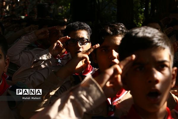 حضور وزیر آموزش و پرورش در هشتمین اردوی ملی پیشتازان، اعضا و مربیان