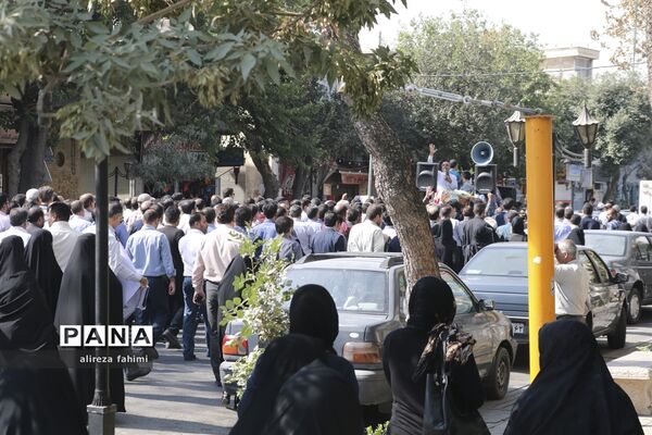 مراسم تشییع پیکر پاک شهید حسن ترکمان