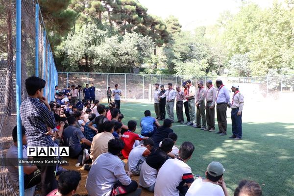 مسابقات فرهنگی ورزشی اردوی ملی پیشتازان پسر