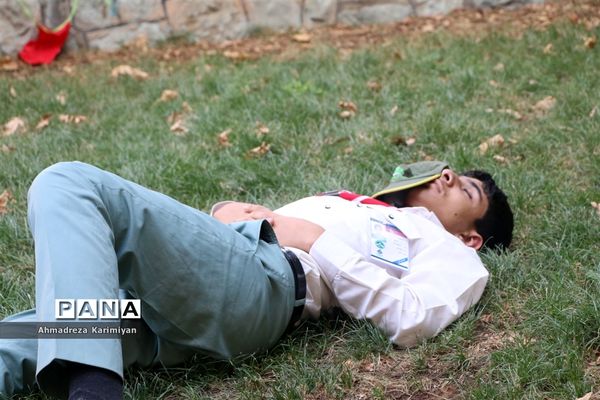 در حاشیه اردوی ملی پیشتازان پسر