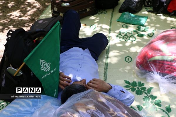 در حاشیه اردوی ملی پیشتازان پسر