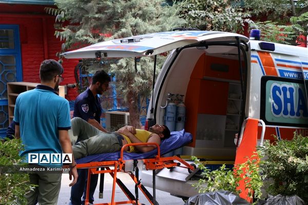 در حاشیه اردوی ملی پیشتازان پسر